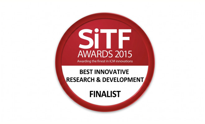 SiTF Awards 2015, Best Innovative Research and Development, Finalist